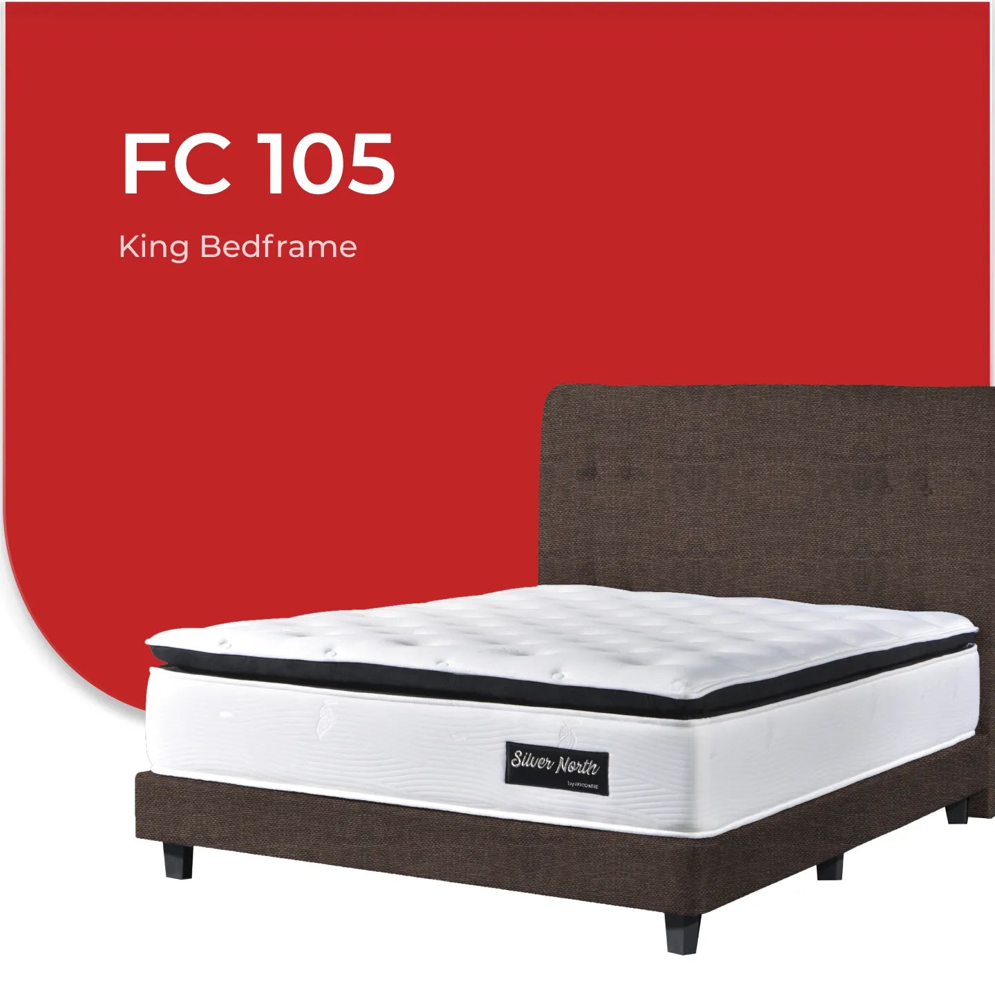 Goodnite FC105 Bedframe (Single/ Super Single/ Queen/ King)