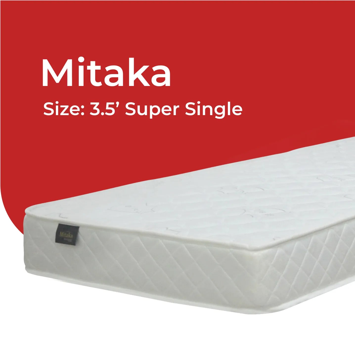 Goodnite Mitaka Rebond Foam Mattress (5/8 Inch) with Single/ Super Single/ Queen/ King