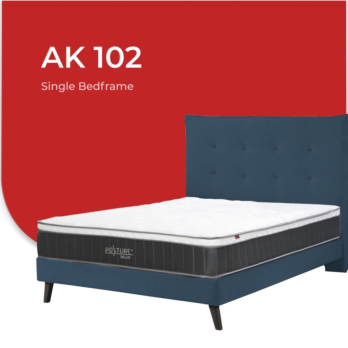 Goodnite AK102 Bedframe (Single/ Super Single/ Queen/ King)