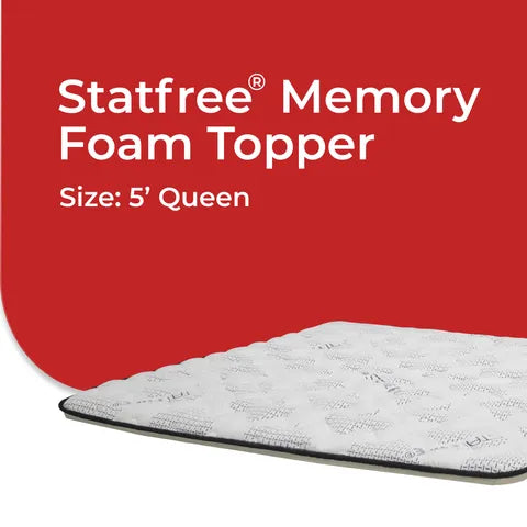 Goodnite Statfree® Memory Foam Topper (Queen/ King)