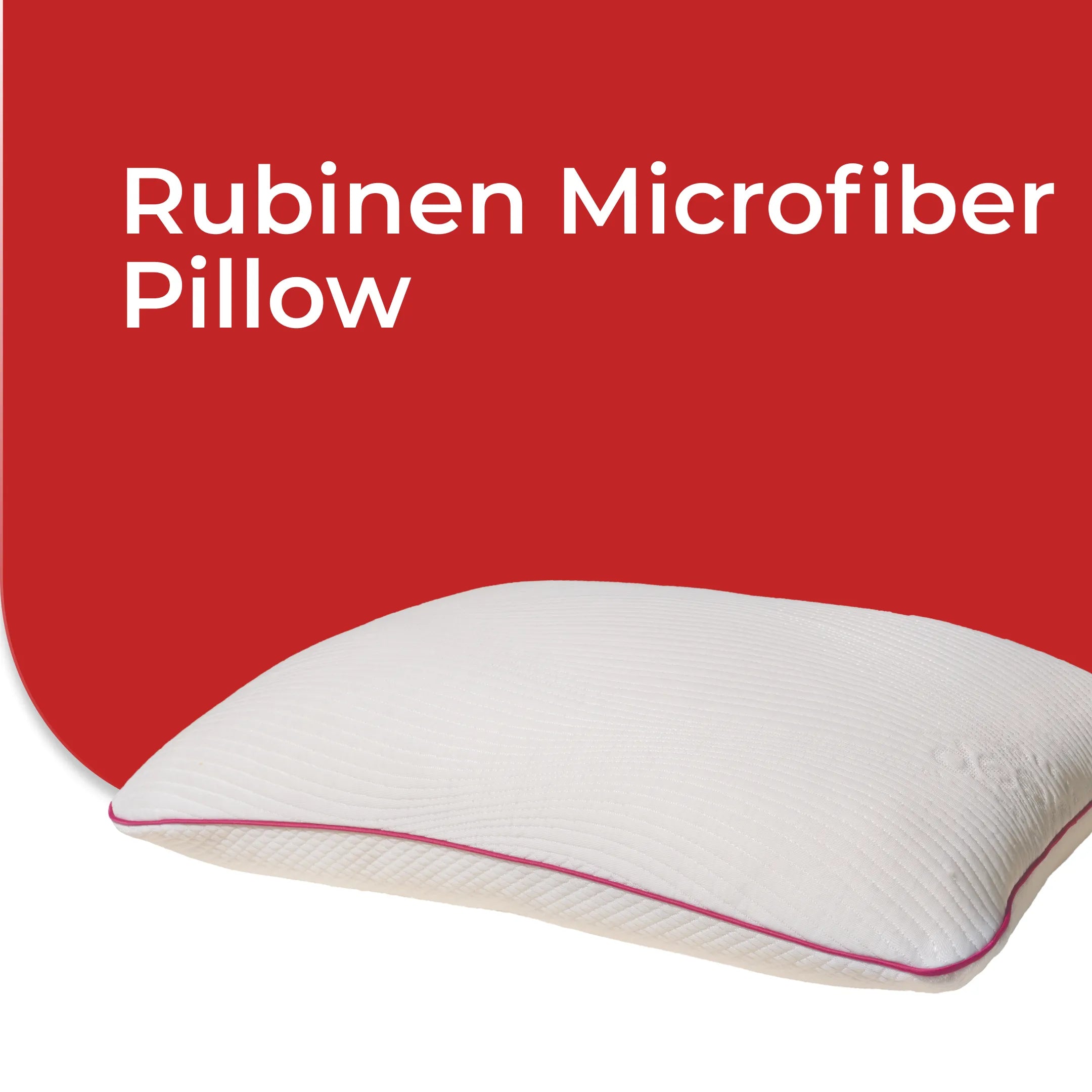 Goodnite Statfree® Cooling Rubinen Microfiber Pillow 62cm x 40cm x 1.33kg