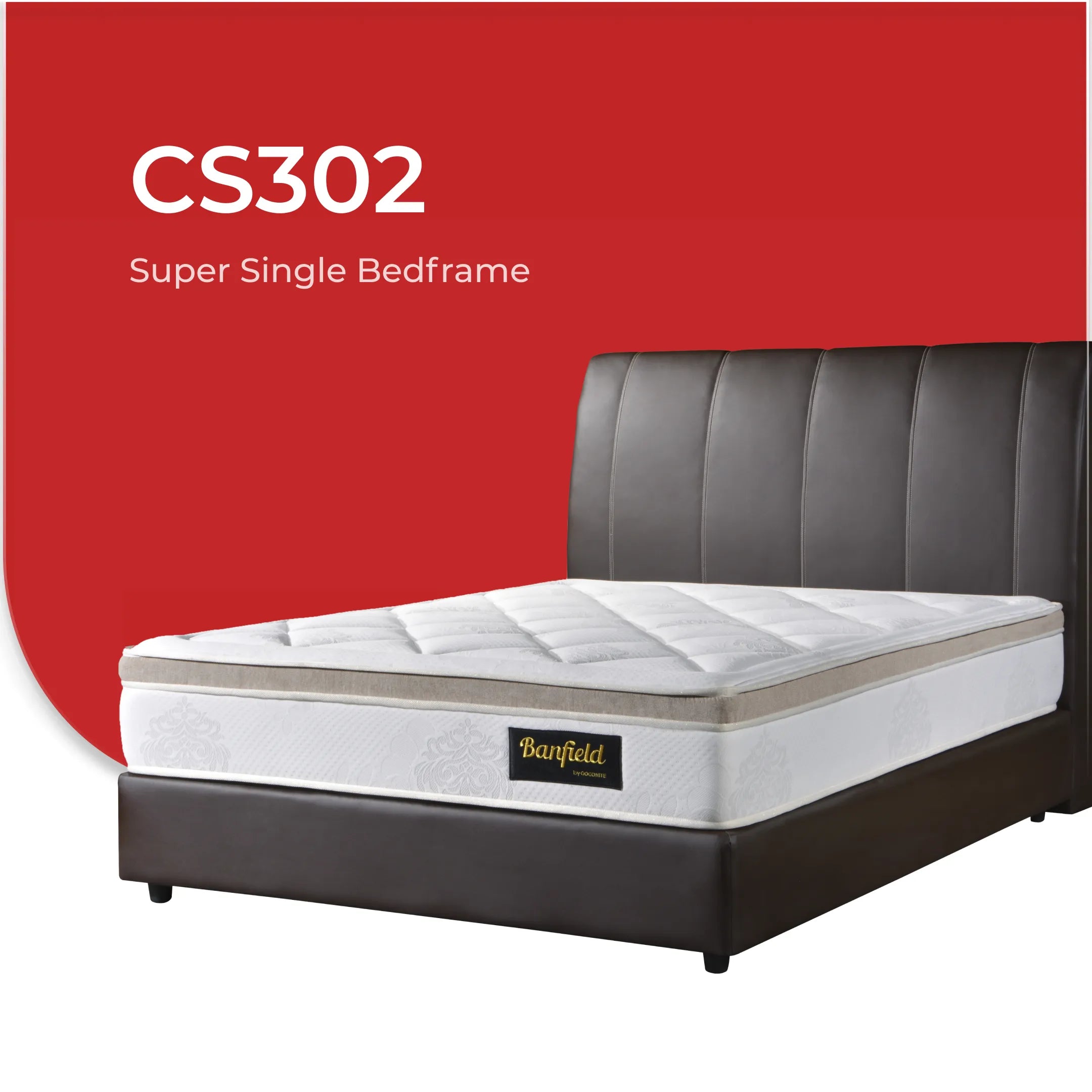 Goodnite CS302 Bedframe (Single/ Super Single/ Queen/ King)