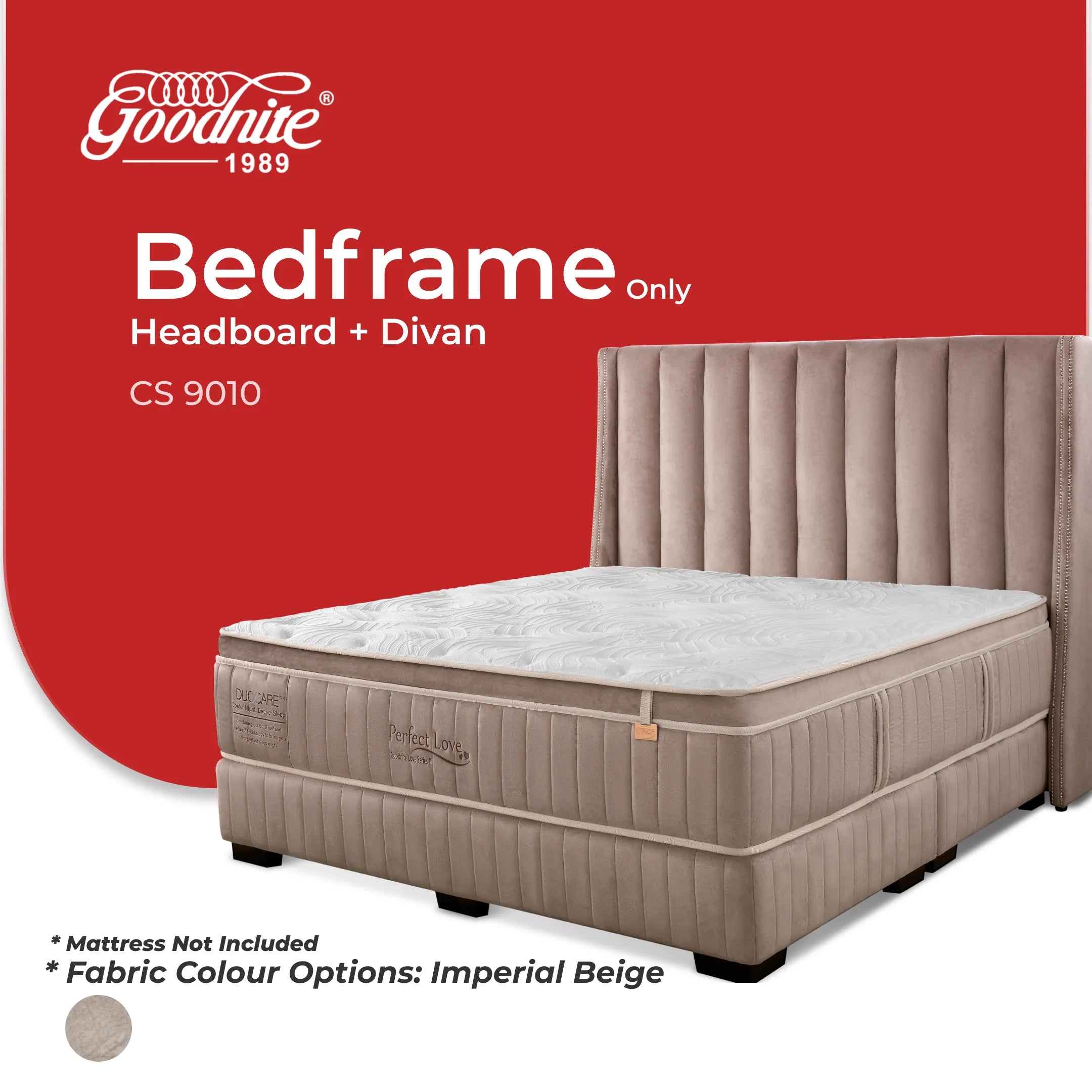 Goodnite CS9010 Bedframe (Queen/ King)