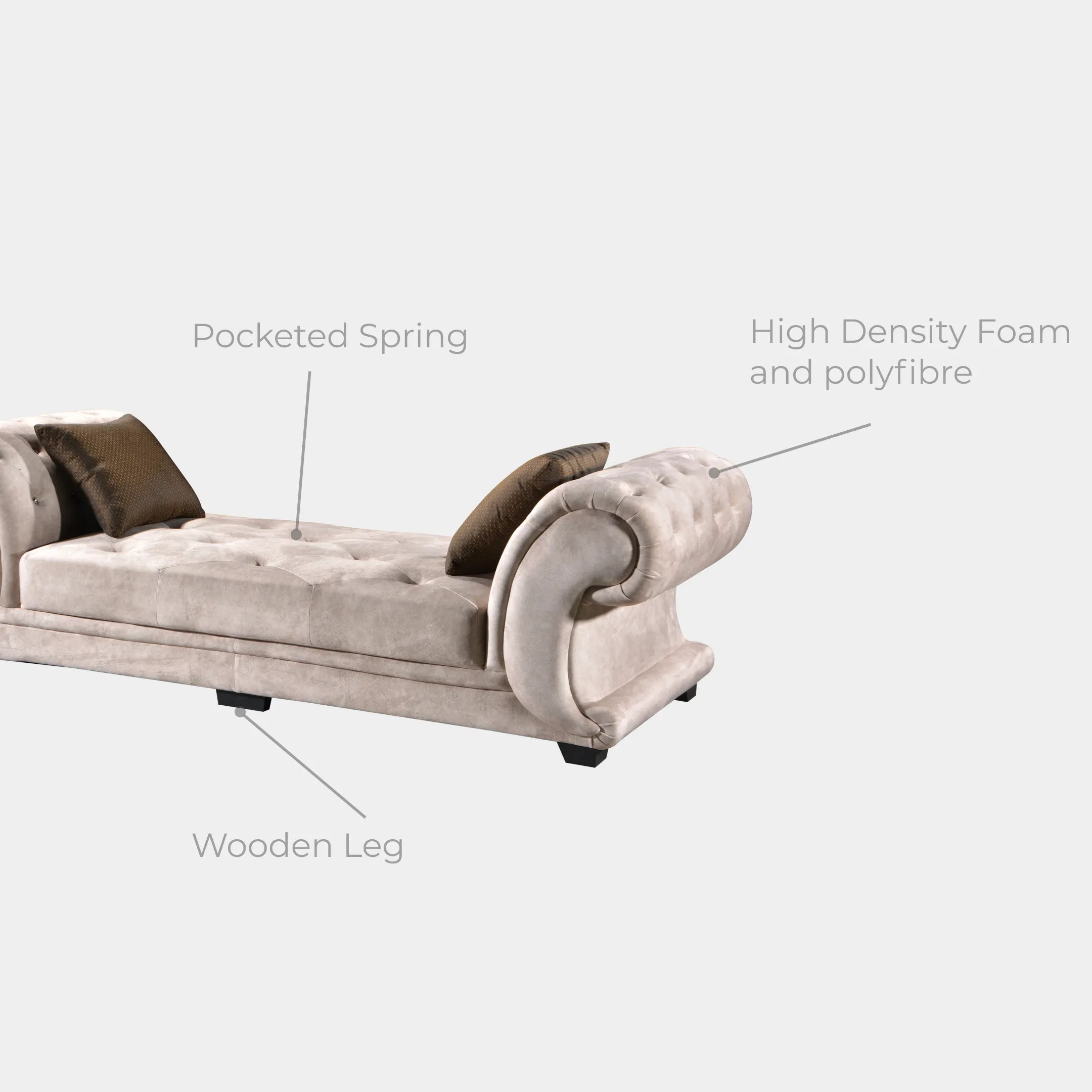 BC7002 Bench Chair
