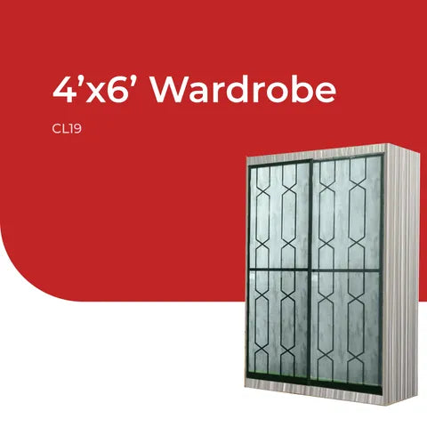 4ft x 6ft Wardrobe (CL14/18/19)