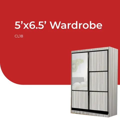 5ft x 6.5ft Wardrobe (CL14/18/19)