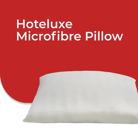 Goodnite Hoteluxe Microfiber Pillow 74cm x 56cm x 1.6kg (Hotel Pillow)
