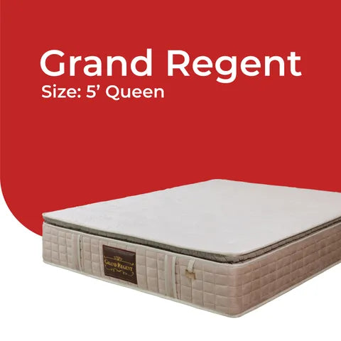 Goodnite Grand Regent 5 Zone Pocket Spring Mattress (12 Inch) with Single/ Super Single/ Queen/ King