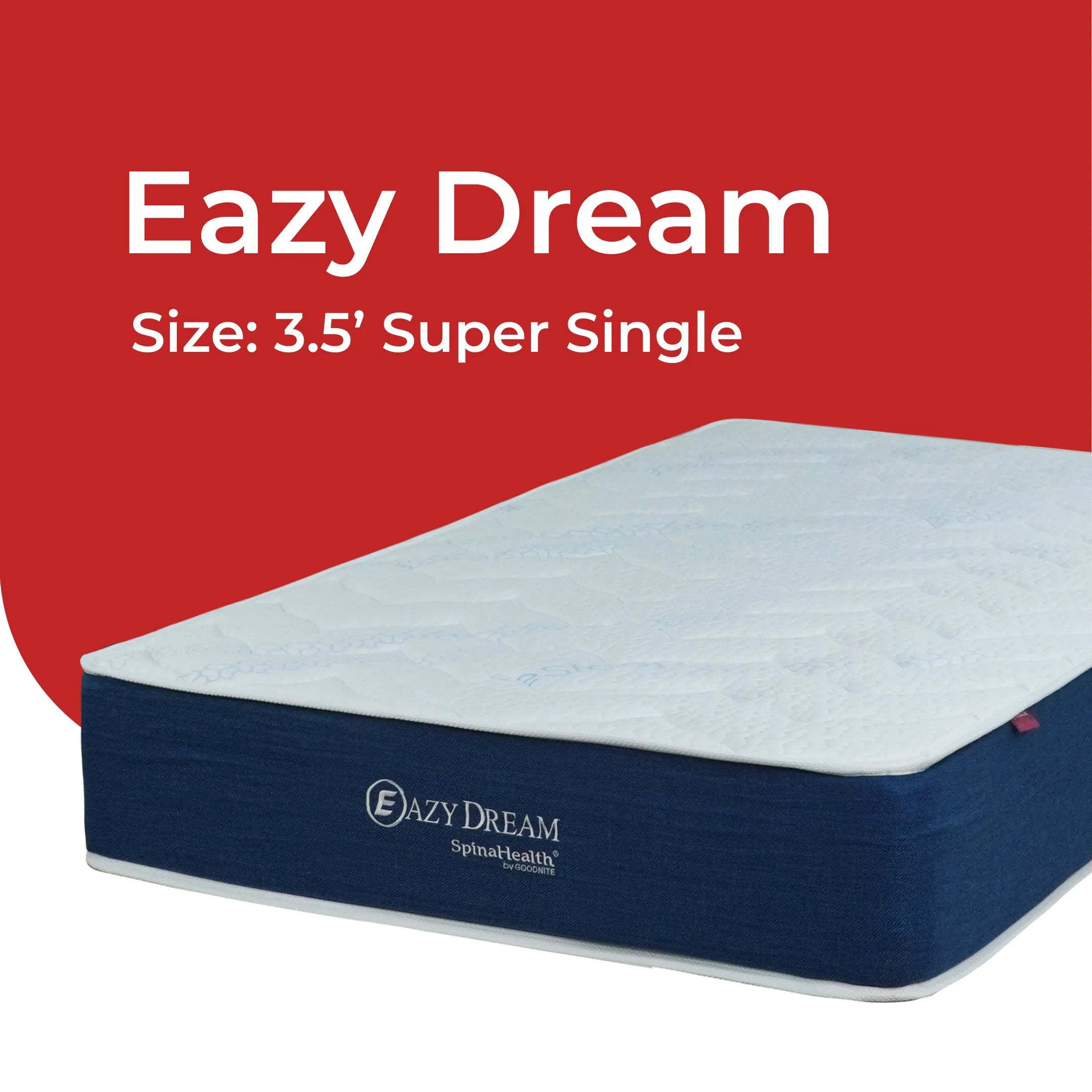 Goodnite Eazy Dream Compress Premier Density Foam Mattress (9 Inch) with Single/ Super Single/ Queen/ King