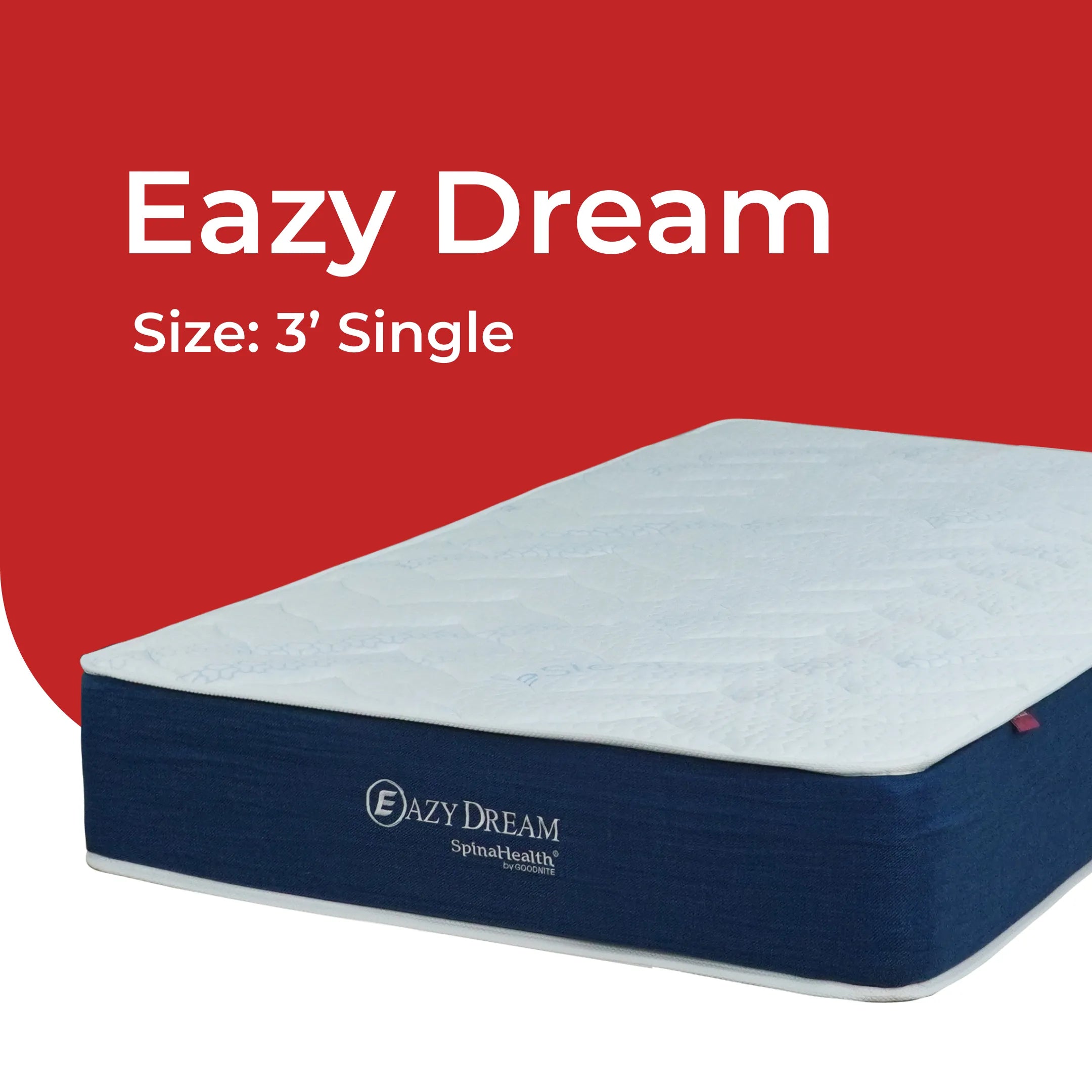 Goodnite Eazy Dream Compress Premier Density Foam Mattress (9 Inch) with Single/ Super Single/ Queen/ King