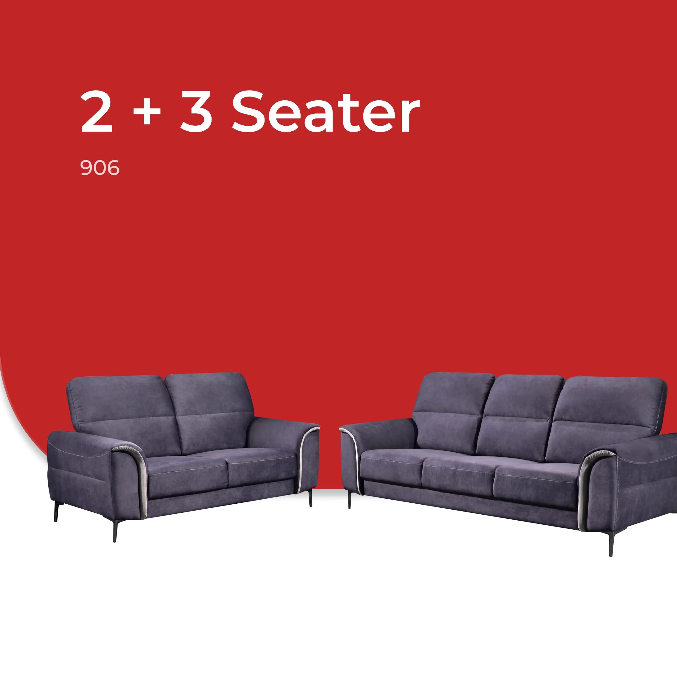 Goodnite Fabric Sofa (906),1 Seater/ 2 Seater/ 3 Seater/ 2+3 Seater/ 5 Years Warranty