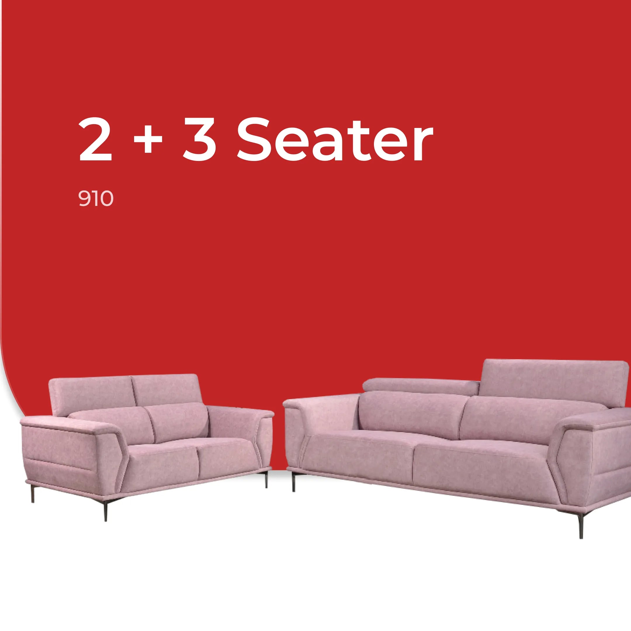 Goodnite Fabric Sofa (910), 1 Seater/ 2 Seater/ 3 Seater/ 2+3 Seater, 5 Years Warranty