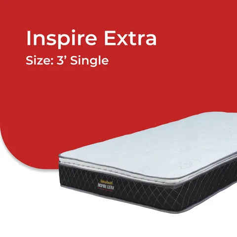 Goodnite Inspire Extra Rebond Foam Mattress (10 Inch) with Single/ Super Single/ Queen/ King