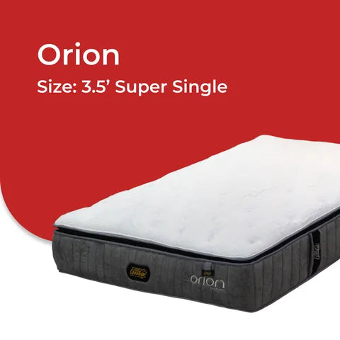 Goodnite Orion Dual Layer Pocket Spring Mattress (14 Inch) with with Single/ Super Single/ Queen/ King