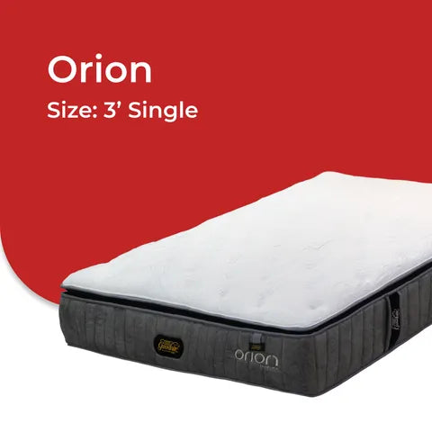 Goodnite Orion Dual Layer Pocket Spring Mattress (14 Inch) with with Single/ Super Single/ Queen/ King