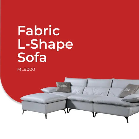 Goodnite Fabric Sofa (ML9000), 1 Seater/ 2 Seater/ 3 Seater/ 1+3 Seater, 5 Years Warranty