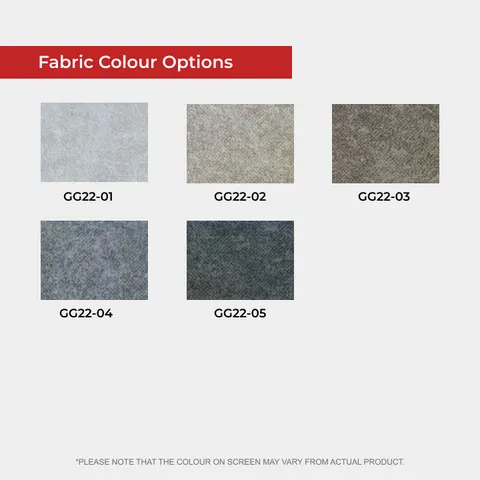 Goodnite Fabric L-Shape Sofa (ML3750), 3 Years Warranty