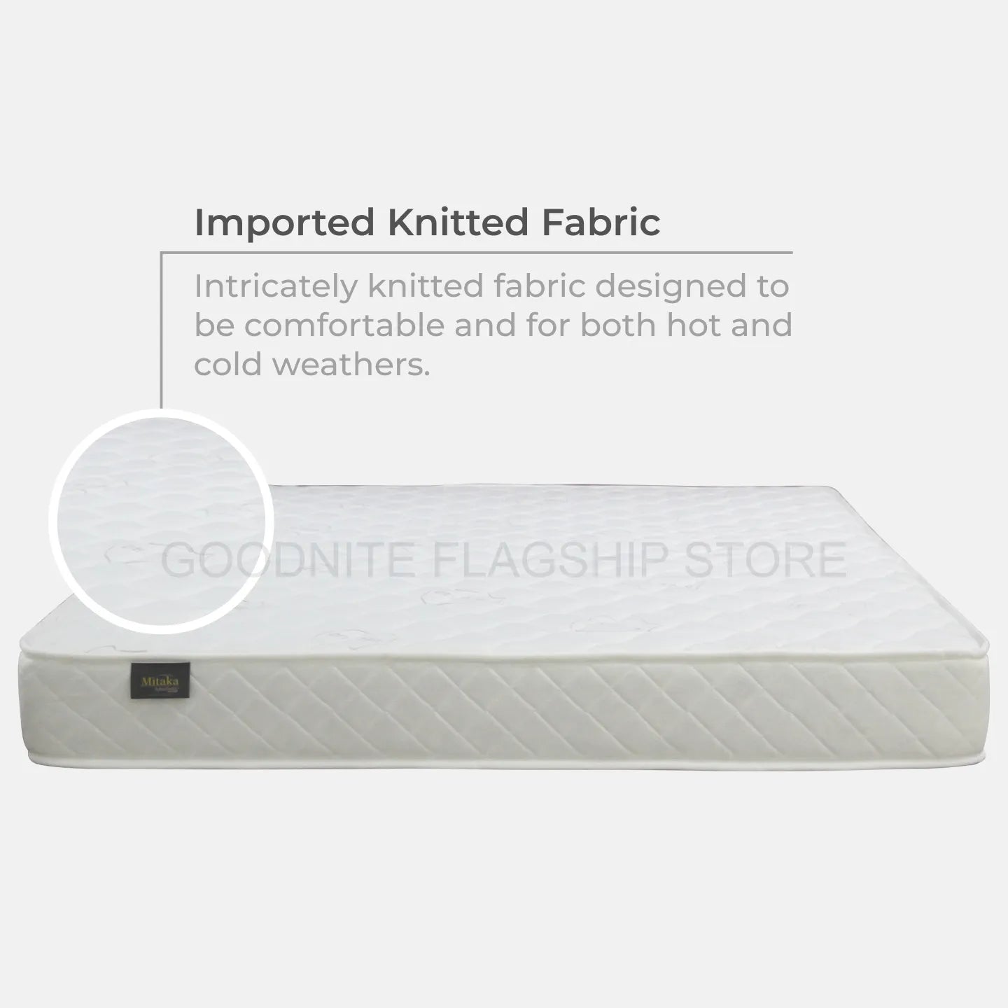 Goodnite Mitaka Rebond Foam Mattress (5/8 Inch) with Single/ Super Single/ Queen/ King