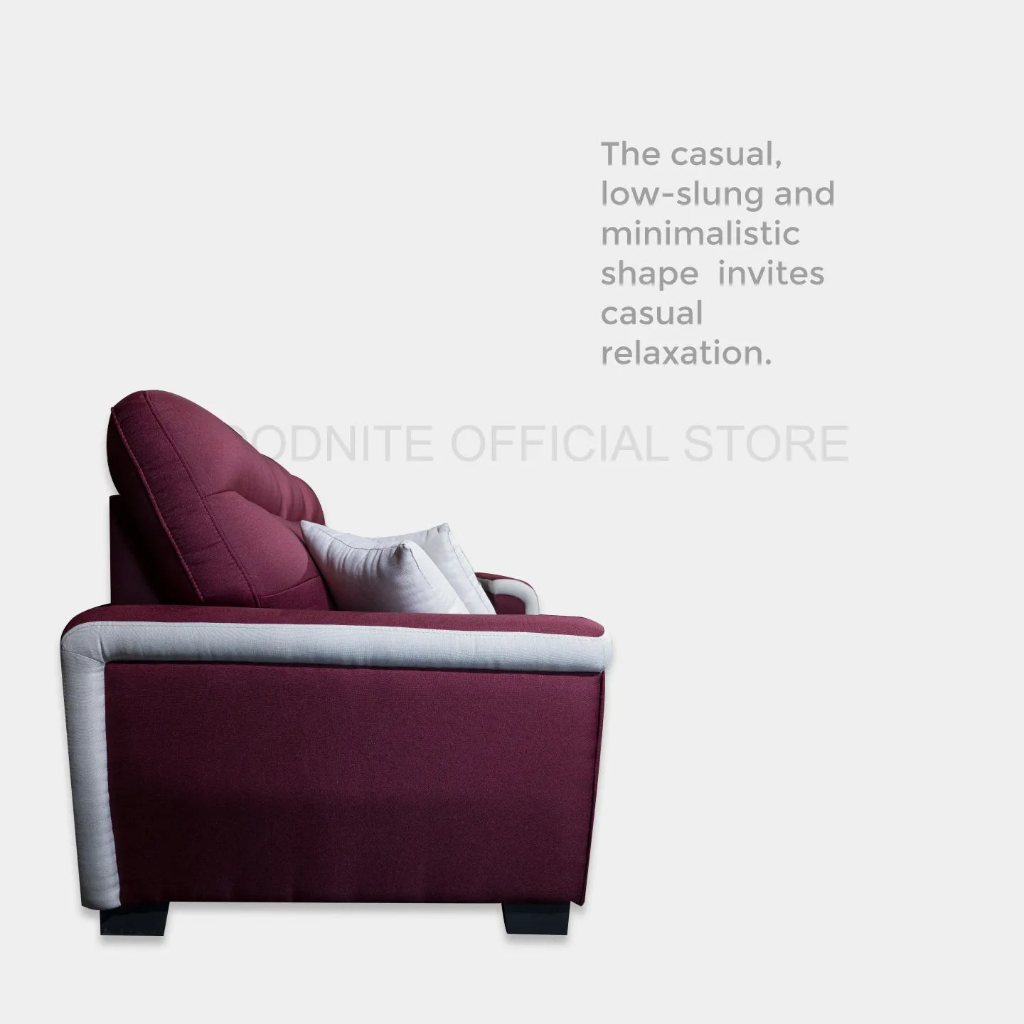 Goodnite Fabric Sofa (ML3700), 1 Seater/ 2 Seater/ 3 Seater/ 2+3 Seater, 3 Years Warranty
