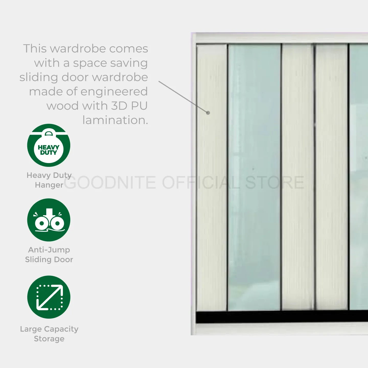 5.5ft x 8ft Wardrobe (CL7/8/9/10)