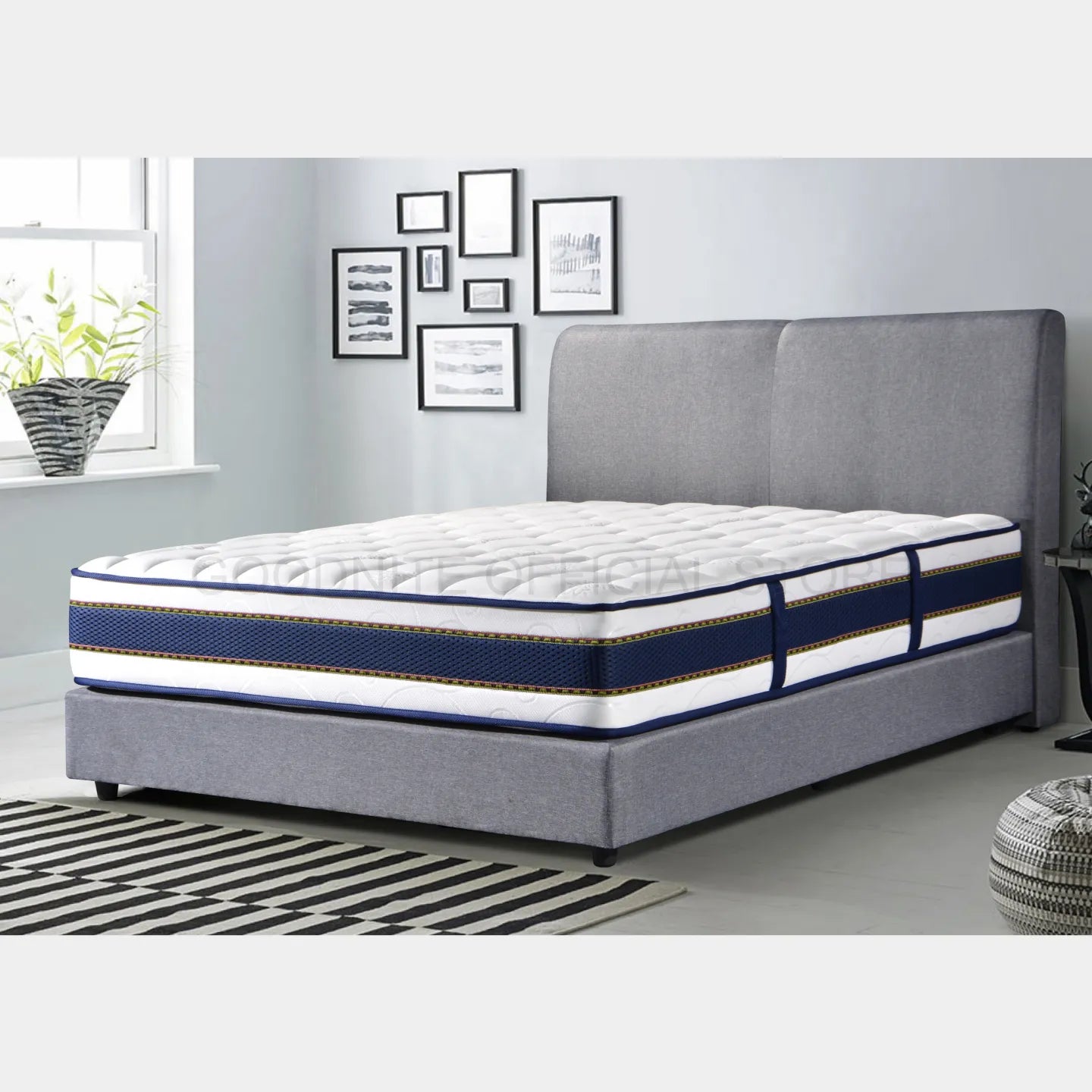 Goodnite EC102 Bedframe (Single/ Super Single/ Queen/ King)