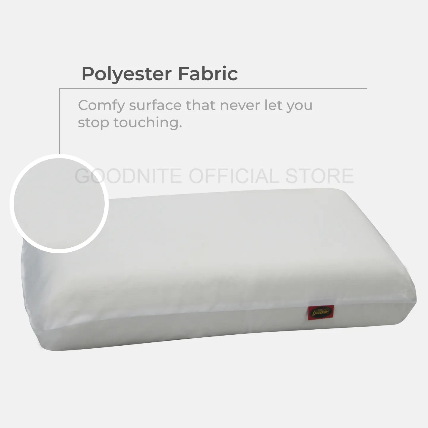 Goodnite Synthetic Rubber Pillow (Firm)