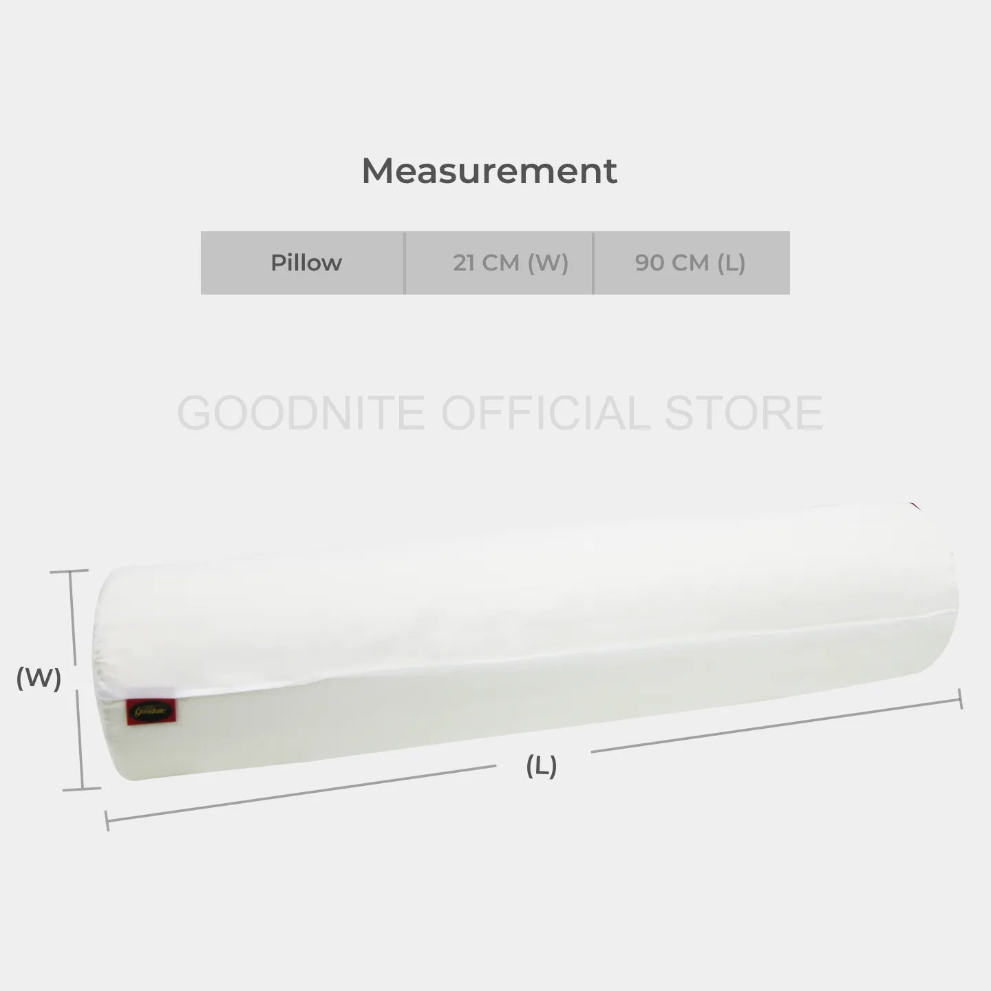 Goodnite Synthetic Rubber Bolster (Firm)