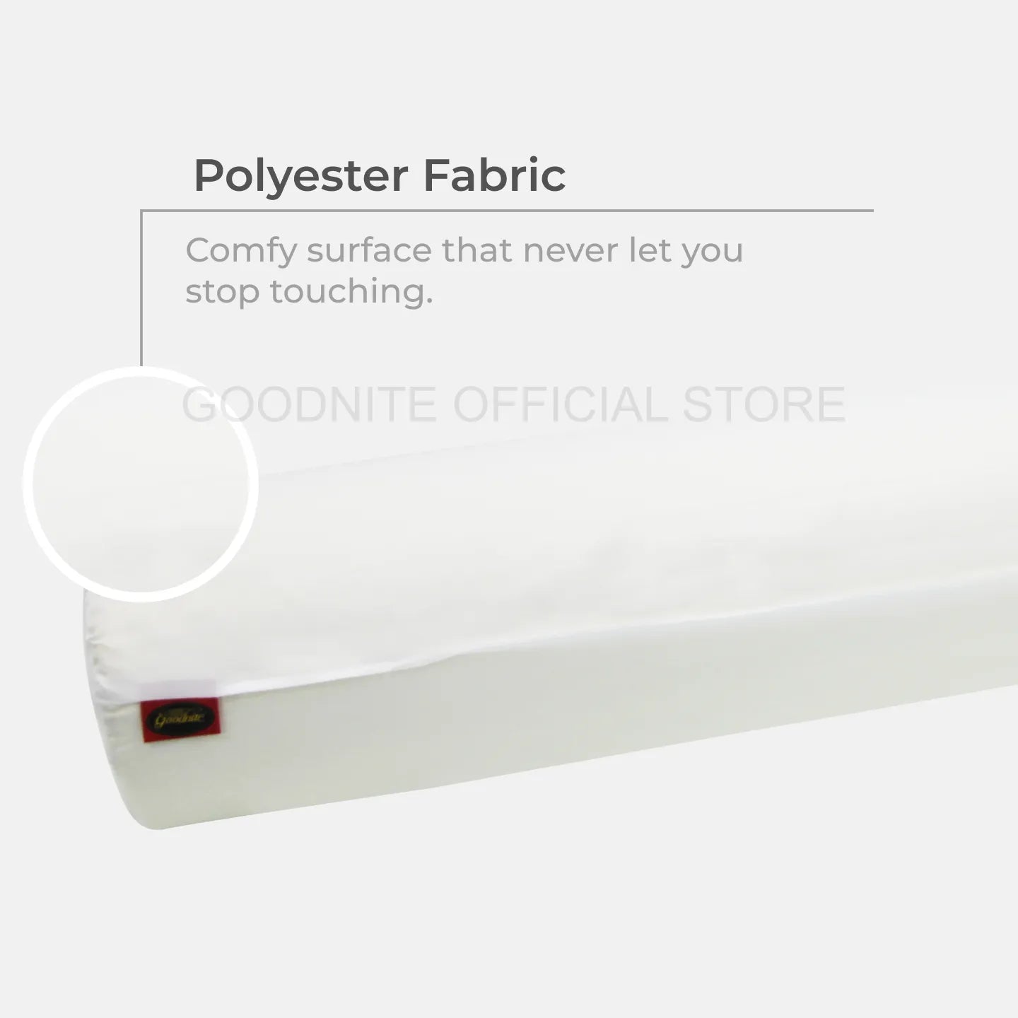 Goodnite Synthetic Rubber Bolster (Firm)