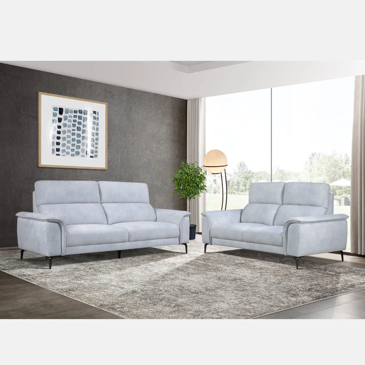 Goodnite Fabric Sofa (ML3750), 1 Seater/ 2 Seater/ 3 Seater & 2+3 Seater, 2.5 Years Warranty