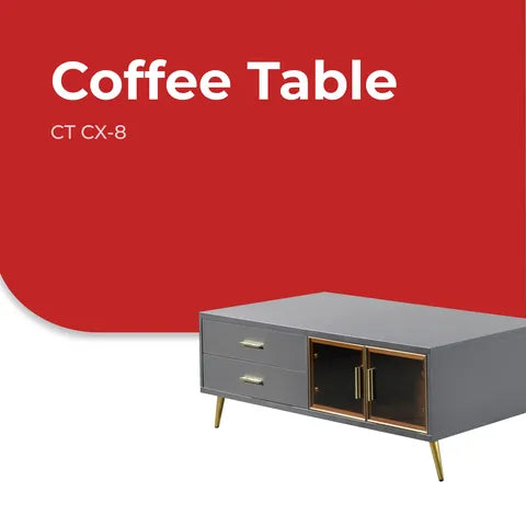 Goodnite Living Set, 6Ft TV Cabinet + Coffee Table