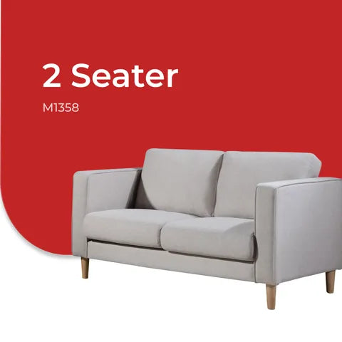 Goodnite Fabric Sofa (M1358), 1 Seater/ 2 Seater/ 3 Seater/ 2+3 Seater, 5 Years Warranty
