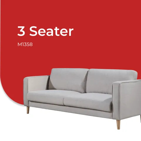 Goodnite Fabric Sofa (M1358), 1 Seater/ 2 Seater/ 3 Seater/ 2+3 Seater, 5 Years Warranty