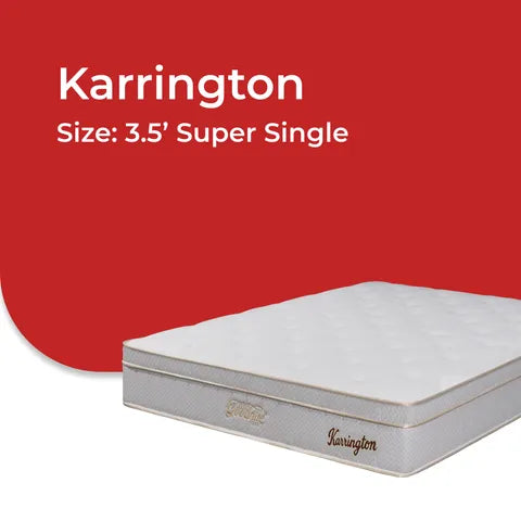 Goodnite Karrington 6 Turn Posture Spring Mattress with Single/ Super Single/ Queen/ King