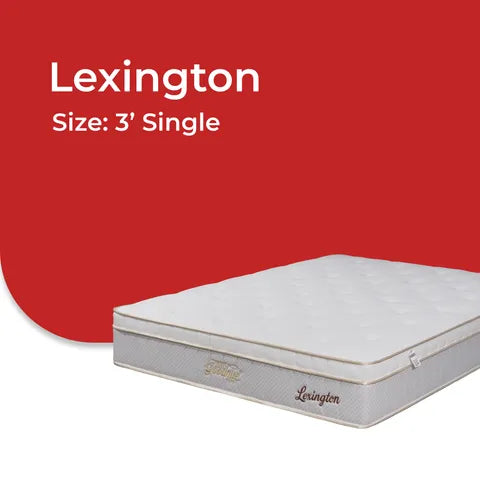 Goodnite Lexington 7 Turn Posture Spring Mattress (11.5 Inch) with Single/ Super Single/ Queen/ King