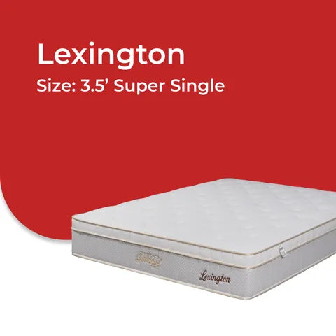 Goodnite Lexington 7 Turn Posture Spring Mattress (11.5 Inch) with Single/ Super Single/ Queen/ King
