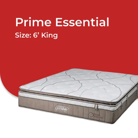 Goodnite Prime Essential Mattress 5 Zone Pocket Spring Mattress (12 Inch) with Single/ Super Single/ Queen/ King