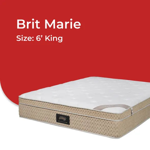 Goodnite Brit-Marie Natural Latex Foam Mattress (12.5 Inch) with Single/ Super Single/ Queen/ King