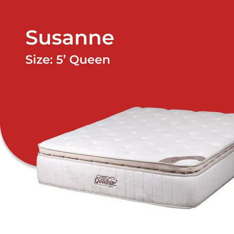 Goodnite Susanne Natural Latex Foam Mattress (13 Inch) with Single/ Super Single/ Queen/ King