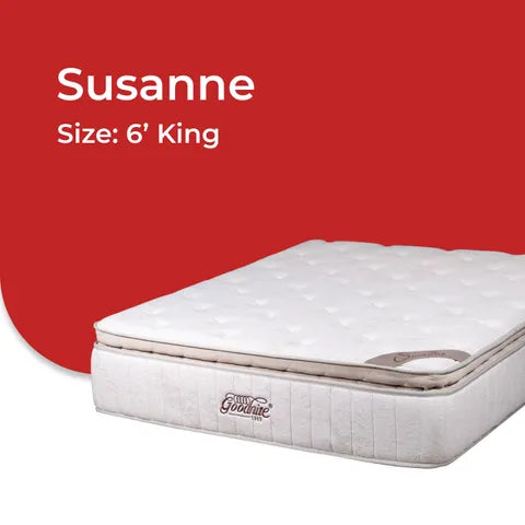 Goodnite Susanne Natural Latex Foam Mattress (13 Inch) with Single/ Super Single/ Queen/ King