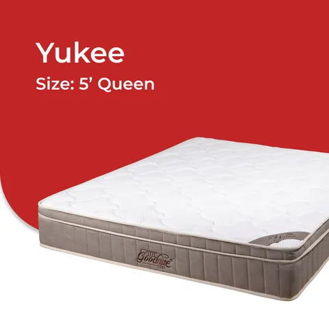 Goodnite Yukee Eco Latex Foam Mattress (10 Inch) with Single/ Super Single/ Queen/ King