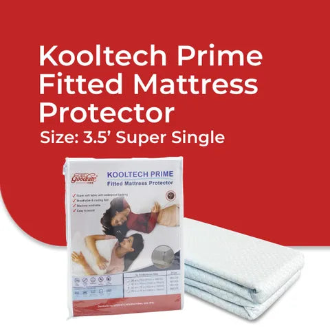 Goodnite KoolTech Prime Fitted Mattress Protector (Single/ Super Single/ Queen/ King)