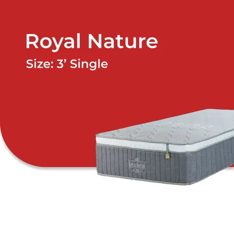 Goodnite Royal Nature 7 Zone Pocket Spring Mattress (12.5 Inch) with Single/ Queen/ King