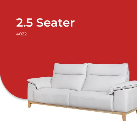 Goodnite Fabric Sofa (4022), L-Shape/ 1 Seater/ 2 Seater/ 2.5 Seater/ 2+2.5 Seater, 5 Years Warranty