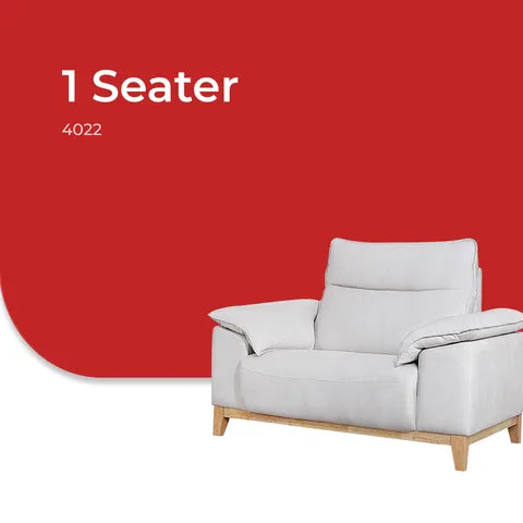 Goodnite Fabric Sofa (4022), L-Shape/ 1 Seater/ 2 Seater/ 2.5 Seater/ 2+2.5 Seater, 5 Years Warranty