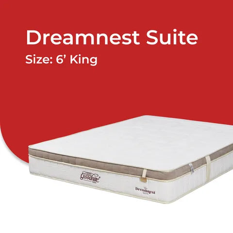 Goodnite Dreamnest Suite 5 Zone Pocket Spring Mattress (10 Inch) with Single/ Super Single/ Queen/ King