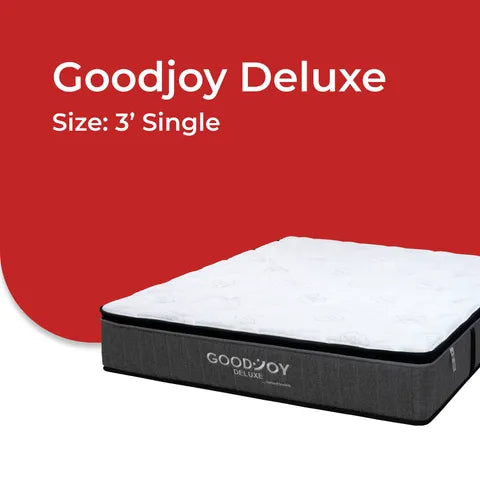 Goodnite Goodjoy Deluxe 5 Zone Pocket Spring Mattress (12.5 Inch) with Single/ Super Single/ Queen/ King