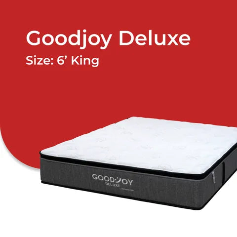Goodnite Goodjoy Deluxe 5 Zone Pocket Spring Mattress (12.5 Inch) with Single/ Super Single/ Queen/ King