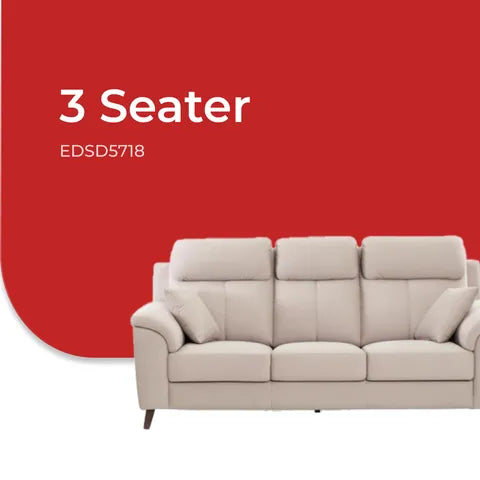 Goodnite Fabric Sofa (EDSD5718), 2 Seater/ 3 Seater/ 2+3 Seater/ 5 Years Warranty