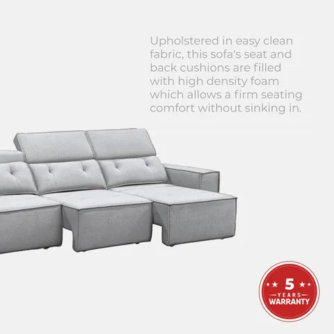 Goodnite Seat Power Slide Out Sofa (N2605), 5 Years Warranty