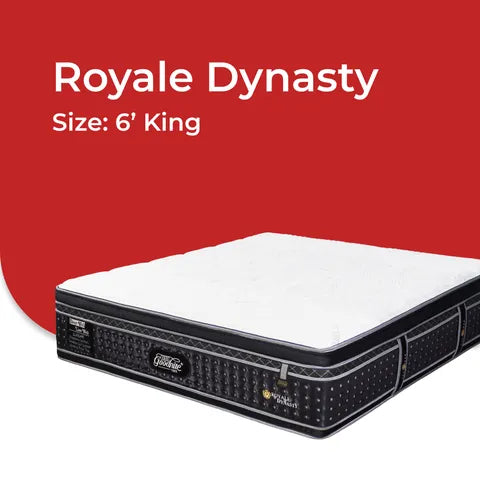 Goodnite Royale Dynasty Dual Layer Pocket Spring Mattress (16.5 Inch) with Single/ Super Single/ Queen/ King (Available Various Firmness Options)